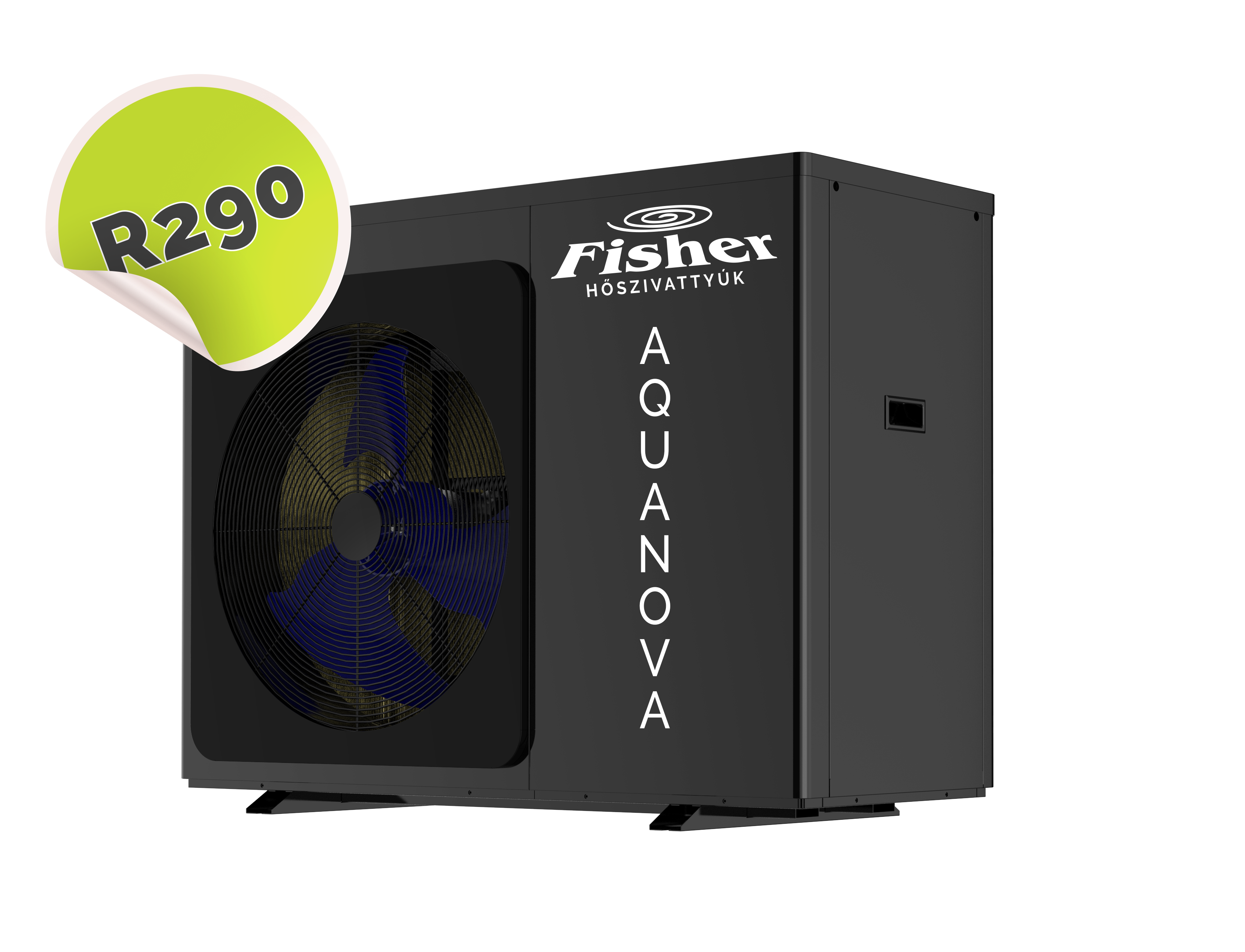 Fisher AQUANOVA levegő-víz monoblokk hőszivattyú 8 kW   